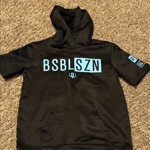 BSBLSZN Black Hoodie for Kids
